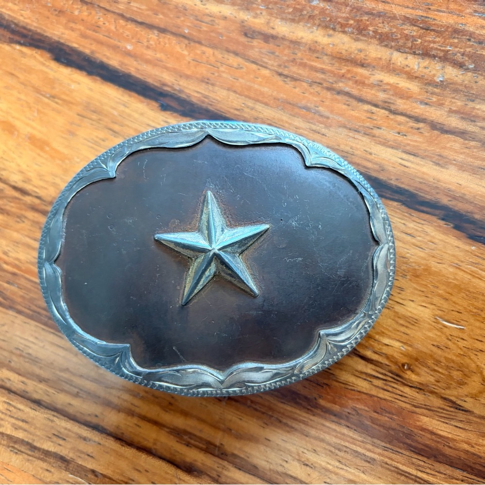 Vintage Oval Belt Buckle
